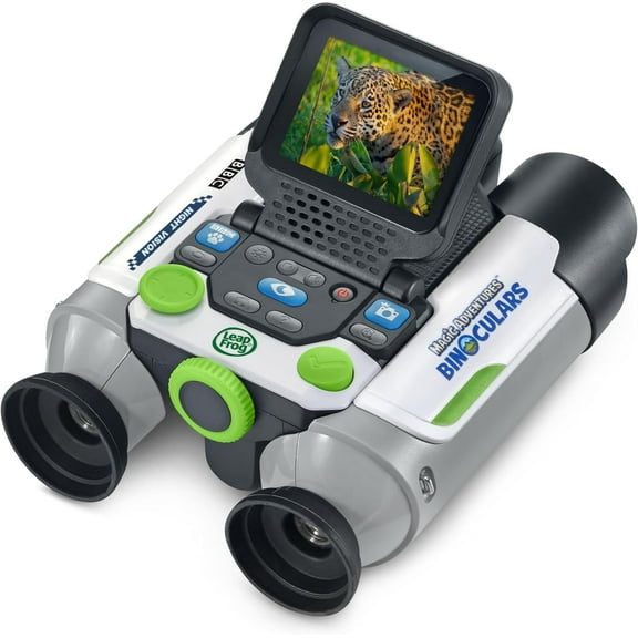LeapFrog Magic Adventures Binoculars with Screen Capture, Night Vision for Kids Ages 4 and up Exclusive