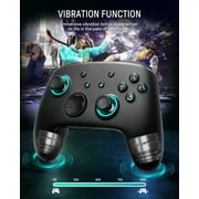 FUNLAB Switch 2 Pro Controller Wireless Compatible with Switch2/OLED, Hall Effect Controller with RGB/NFC/Wake Up/Paddle/Turbo/Motion
