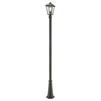 Z Lite 586B-BK 20 in. Glenwood 1 Light Black Outdoor Wall Sconce