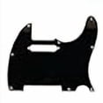 thumbnail image 2 of Seismic Audio Black Replacement 3 Ply Style Pickguard for Standard Tele Electric Guitar (SAGA37), 2 of 4