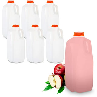 1/2 Gallon HDPE Juice Bottles (Jugs) - Pak-Man Food Packaging