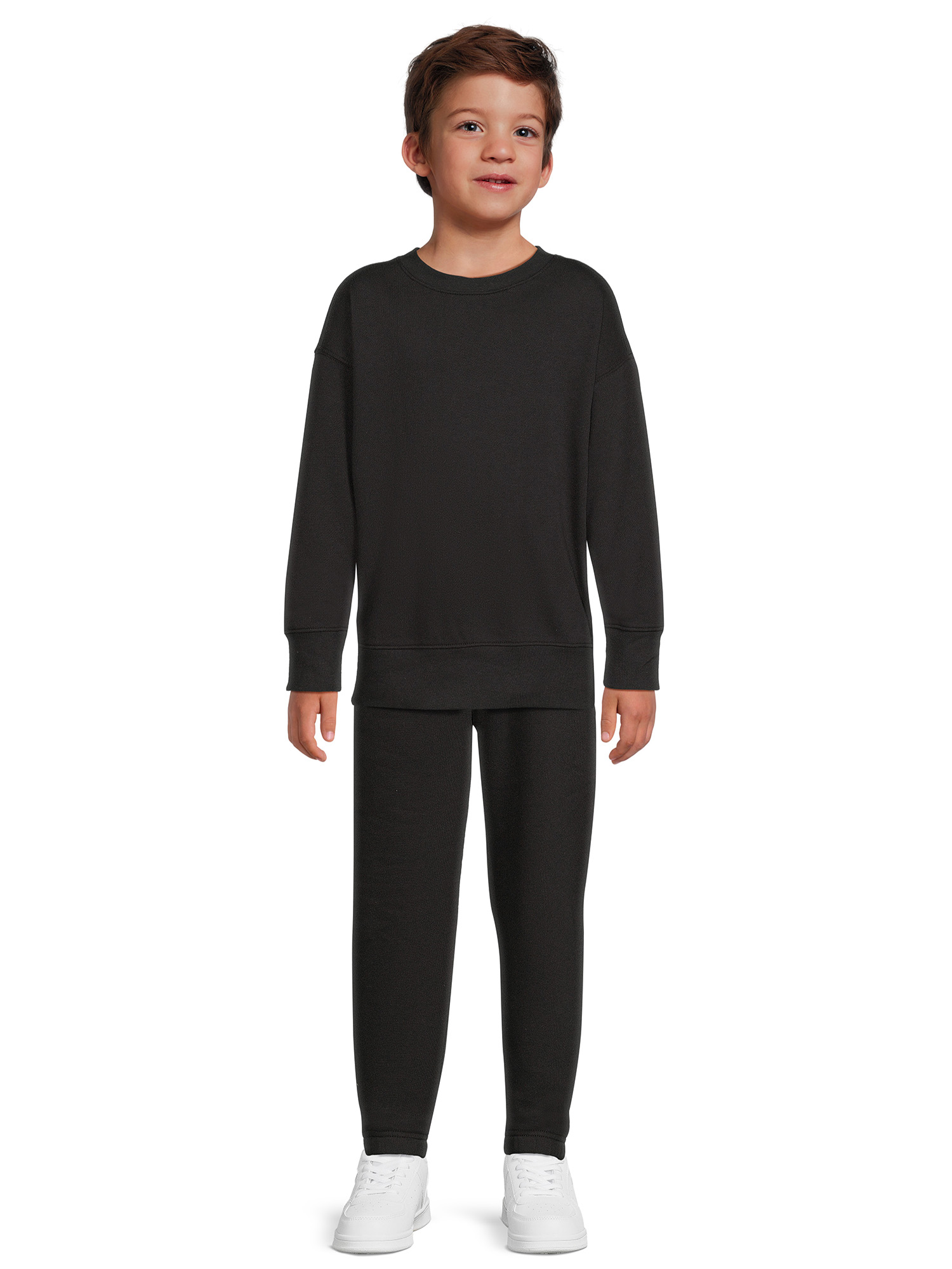 Athletic Works Boys Fleece Sweatpant, Sizes 4-18 & Husky