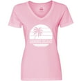 thumbnail image 3 of Inktastic Sanibel Island Florida Vacation Women's V-Neck T-Shirt, 3 of 5
