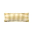 thumbnail image 2 of Plaid Yellle, Body Pillow Cover, Pillowcase Protectors with Zipper, Breathable Decorative Throw Pillow Case Cover, Rural Abstract Geometric Lattice Pillow Shams for Couch Sofa 20x60Inch, 2 of 8