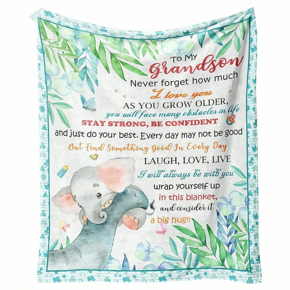 AUQ Throw Blanket,Simple to Fold Throw Blankets,Portable Blanket Any Journey Bed Blankets,Style2,75*100cm