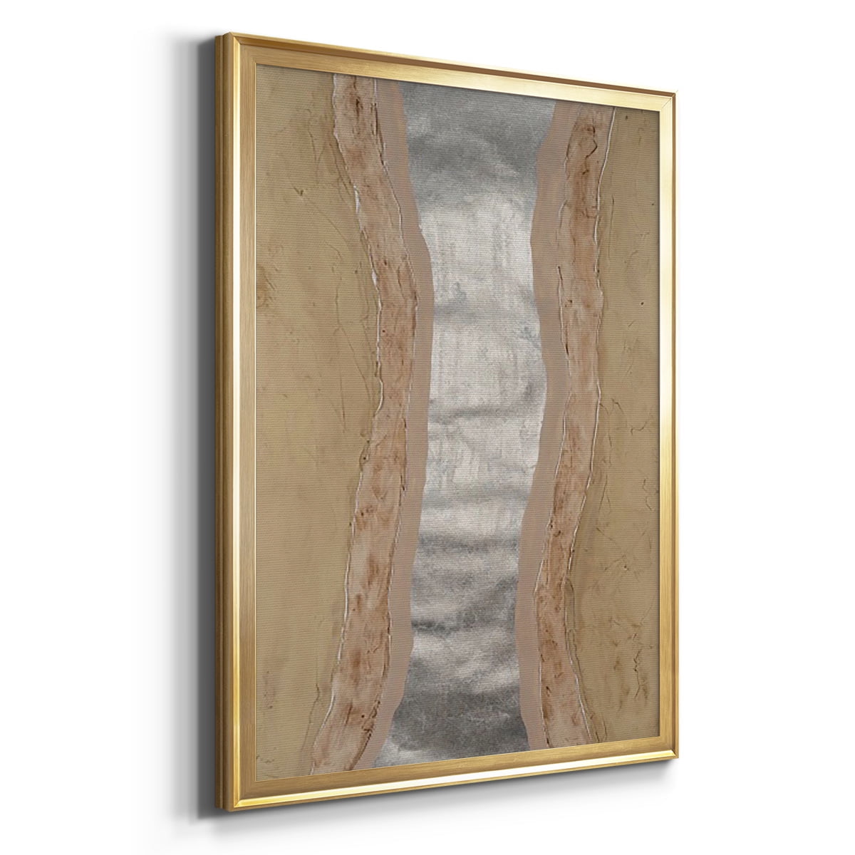 Silver Lake II Premium Framed Print, in Gold, Black, or Silver - Ready to Hang