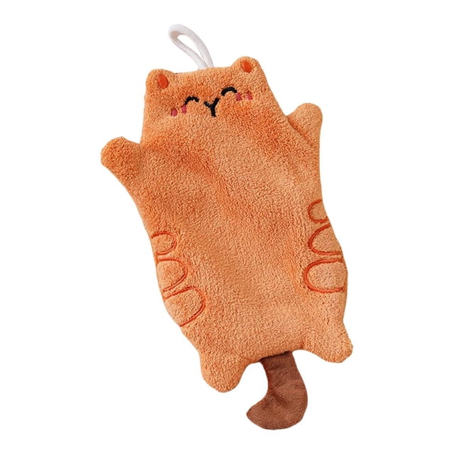 Coral Fleece Hand Towel Thickened Water Absorption