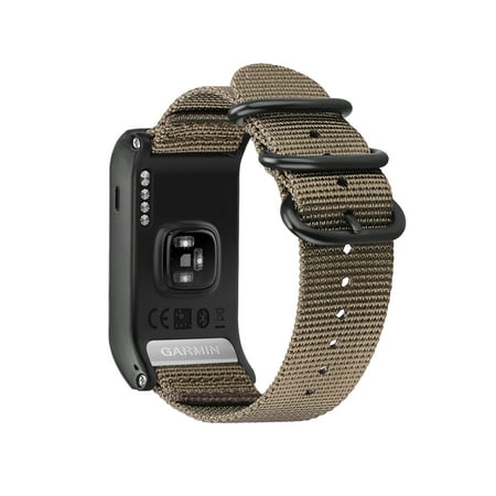 For Garmin Vivoactive HR Band, Fintie Soft Nylon Sport Straps Adjustable Replacement Watch Bands GPS Smart Watch (Garmin Vivoactive Hr Best Price)