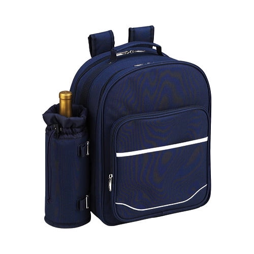 Picnic at Ascot Picnic Backpack for Four 15.5" x 16" x 6.5" Walmart