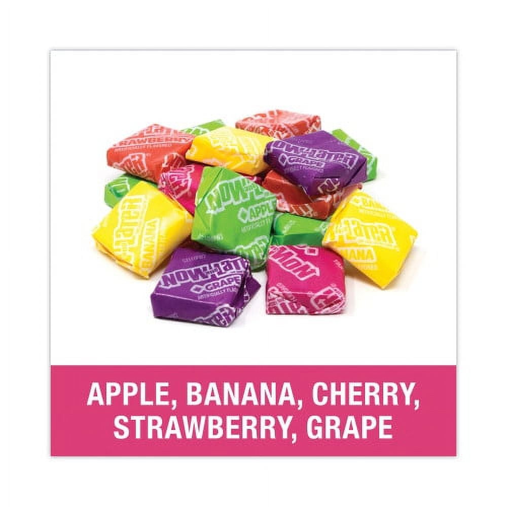 Now and Later Original Mix, Individually Wrapped Mixed Fruit Chew Candy, 60 Ounce Jar