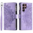 thumbnail image 2 of Wallet Case for Samsung Galaxy S67 with Card Slot Case, Leather Case,Magnetic Closure Flip Case Embossed Floral Leather Cover with Detachable Crossbody Strap, 2 of 8