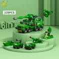thumbnail image 5 of HUIQIBAO 6IN1 City Engineering Car Police Truck Building Blocks Tank Helicopter Bricks Fire Fighting Set Toys for Children, 5 of 10