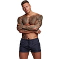 thumbnail image 3 of Bañador para Hombre, Bañador para Hombre, Bóxer, Deportes, Playa, Mar, Ocio, Pantalones Cortos, Azul (M) ER, 3 of 5