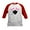 Red/White, variant on CafePress - Class Of 2036 Graduate Hat Baseball Jersey - Kids Cotton Baseball Jersey, 3/4 Sleeve Shirt