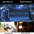 thumbnail image 6 of SANPTENT 16 inch 1920x1200 IPS FHD Laptop Computer, 16GB DDR4 RAM 512GB SSD, Intel Quad-Core Alder Lake N95, UHD Graphics, Wi-Fi, Bluetooth, Backlit Keyboard, Fingerprint, Windows 11 Pro, 6 of 7