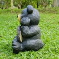thumbnail image 6 of Thinking Bear with Welcome Sign Garden Decor, 6 of 8
