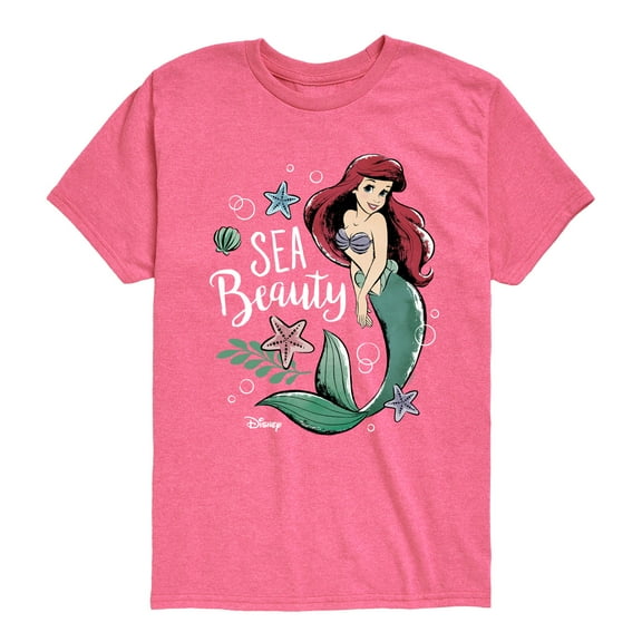 Disney - Ariel Sea Beauty - Toddler & Youth Short Sleeve Graphic T-Shirt