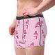 thumbnail image 2 of Fotbe Pink Scarf Snowman Calzoncillos Tipo Boxer con Bolsa de Soporte Total para Hombre, X-Temp Fresco, Transpirable y de Secado Rápido-XX-Large, 2 of 5