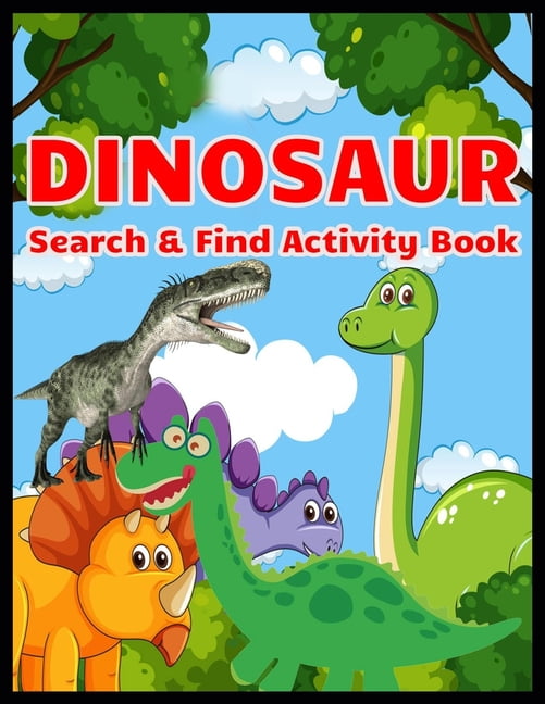 DINOSAUR Search & Find Activity Book : Hidden Pictures (Paperback ...