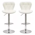 thumbnail image 1 of Set 4 Bancos Altos Green Apple Respaldo Giratorios Para Barra Cocina Bar, 1 of 5