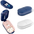 thumbnail image 1 of Pcs Cortr y Triturr de Pastillas 2 en 1 con Hoja de Acero Inoxidable. Partidor Preciso, Moledor Fino y Dispensr. Pastilleros Portátiles para Gestión de Medicamentos y Tabletas., 1 of 3