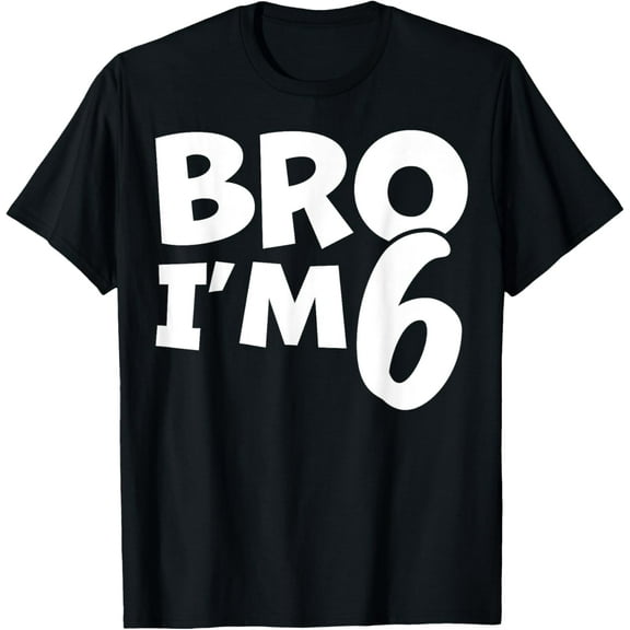 6 Year Old BDay Decorations Son Boy 6yr 6th Birthday T-Shirt