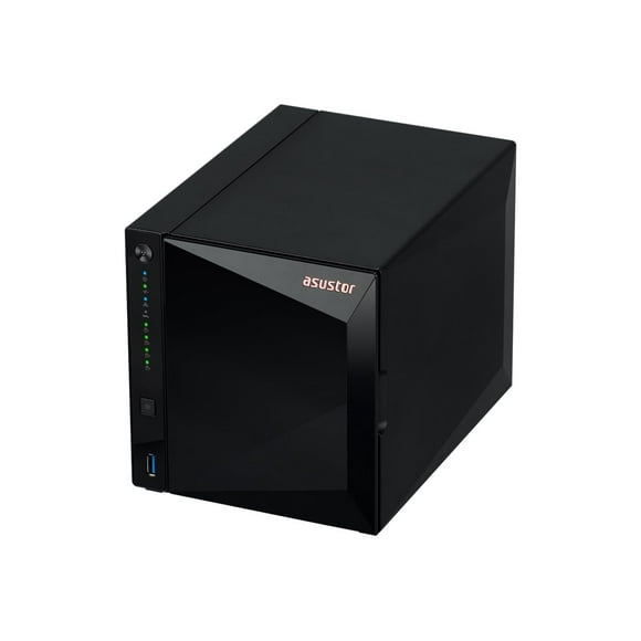 ASUSTOR Drivestor 4 Pro Gen2 AS3304T - V2 - Serveur NAS - 4 Baies - RAID JBOD, RAID 0, 1, 5, 6, 10 - RAM 2 Go - Ethernet 2,5 Gigabits - Prise en Charge Icsi