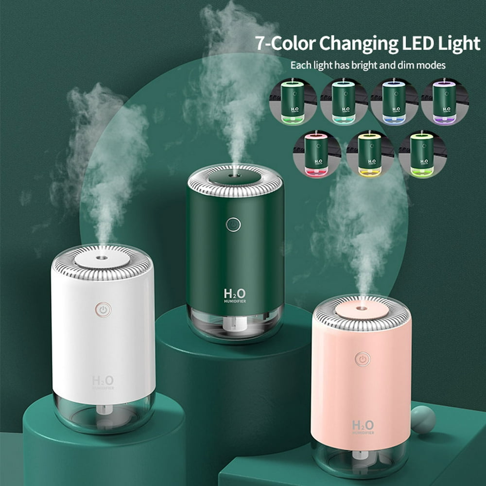370ml Night Light Humidifiers, Ultrasonic Humidifier for