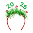 thumbnail image 2 of Fiudx Diademas Navideñas, Decoración Colorida para Fiestas de Año Nuevo, Diseño Único de Gorro de Papá Noel, Accesorio Divertido para Reuniones Navideñas, Versátiles, Tamaño 21,5 X 18,5 Cm, 2 of 6
