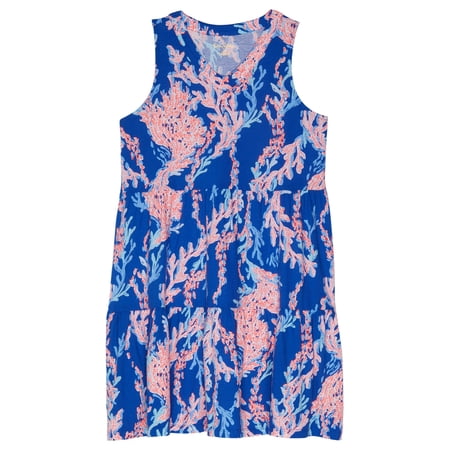 Lilly Pulitzer Girls' Chrissy Bikini Tankini - UPF 50+ Toddler & Little Big Kids Swimwear With Ruffle Straps