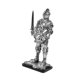 thumbnail image 4 of Estatua de caballero, figura decorativa, pieza de arte coleccionable vintage, adorno de escritorio Plata, 4 of 9