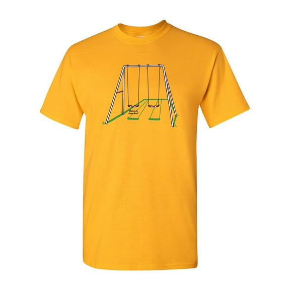 Randy Otter Swing Set DT Adult T-Shirt Tee