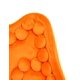 thumbnail image 4 of Juego 2 Sillas Galerias El Triunfo Terciopelo Con Descansabrazos Diseño En Respaldo Anaranjado, 4 of 5