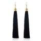 thumbnail image 4 of Qarigey Pendientes de borla Estilo simple Étnico Cuerda larga Joyería exagerada Oído Cuelga Fringe Día de San Valentín Regalo Pasarela Pendiente Type2 NO2 Qarigey CBP455459, 4 of 4
