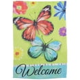 thumbnail image 2 of Welcome Butterflies Outdoor House Flag 28" x 40", 2 of 7