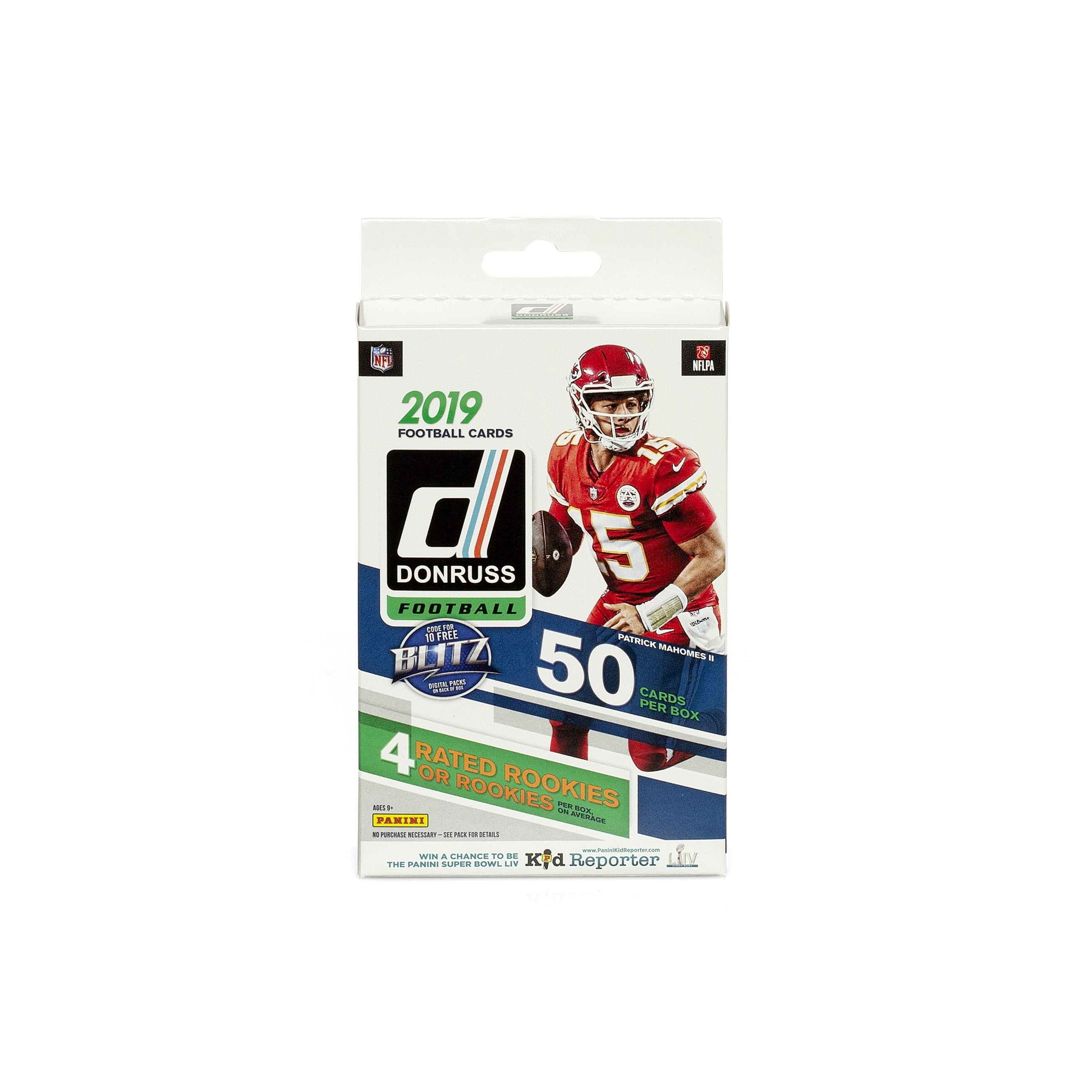Donruss 2019 Football Cards Hanger Box 50 Cards Per Box