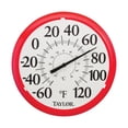 thumbnail image 1 of Taylor 6669584 13.25 in. Plastic Dial Thermometer, Red, 1 of 1