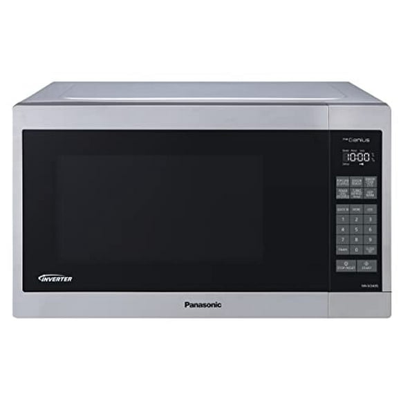 Panasonic Microwave Oven: 1.3 cu.ft, 1200W, Genius sensor, stainless steel | NN-SC669S