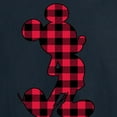 thumbnail image 3 of Mickey & Friends - Mickey Plaid - Men's Long Sleeve T-Shirt, 3 of 5