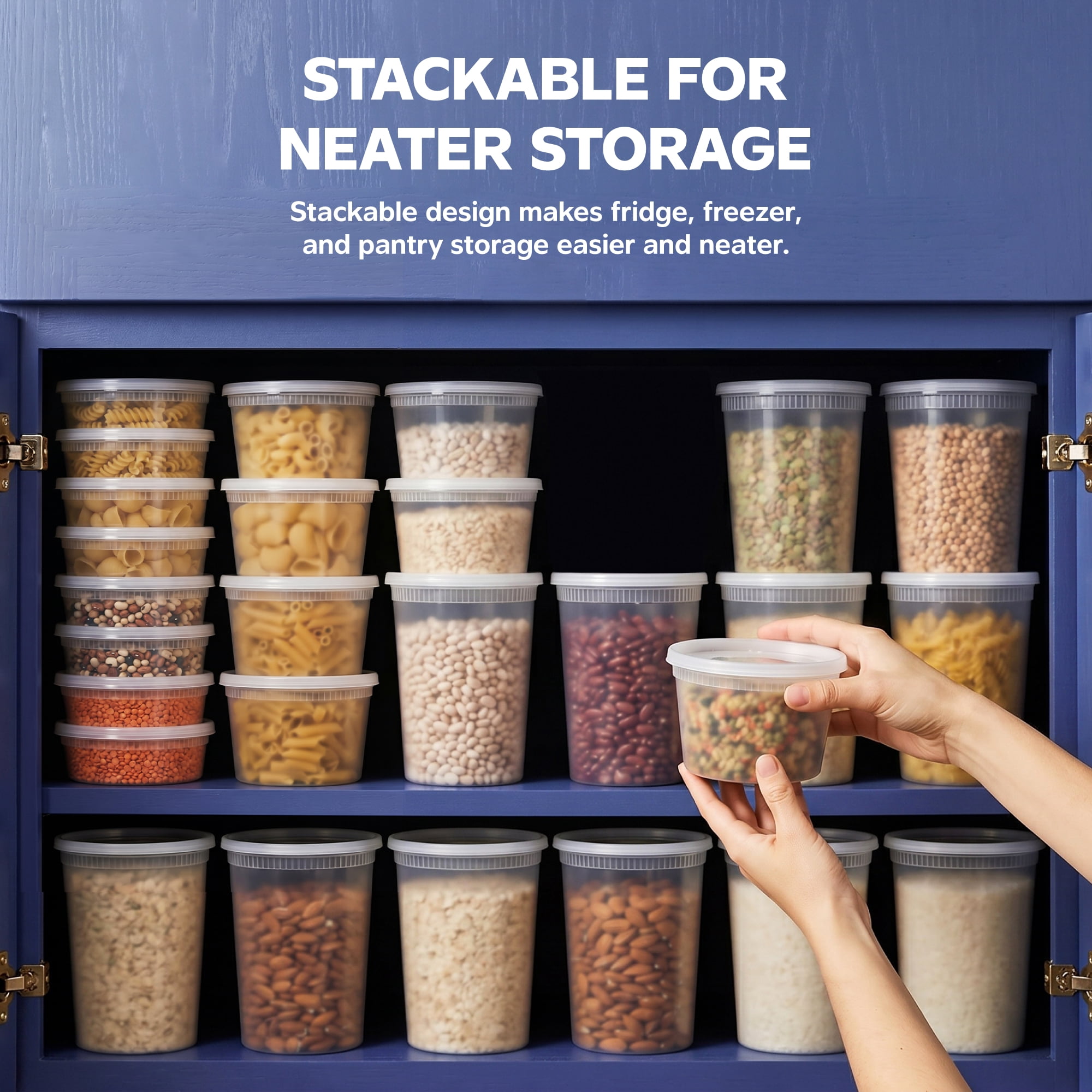 GUSTO Deli Containers - Thumbnail 2