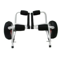 VEVOR Chariot de Kayak 150 Lb pour Planche à Pagaie, Chariot avec Pneus en Caoutchouc de 10 Po