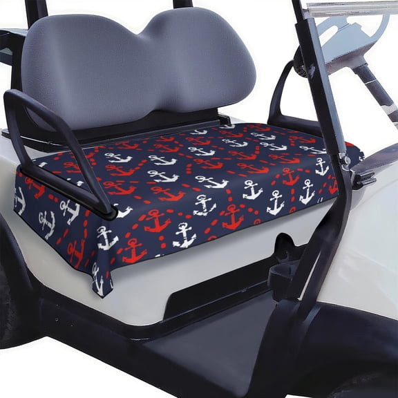 Functional Golf Cart Seat Cover 51" x 31", Practical Microfiber Towel Blanket for EZGO, Club Car, Yamaha