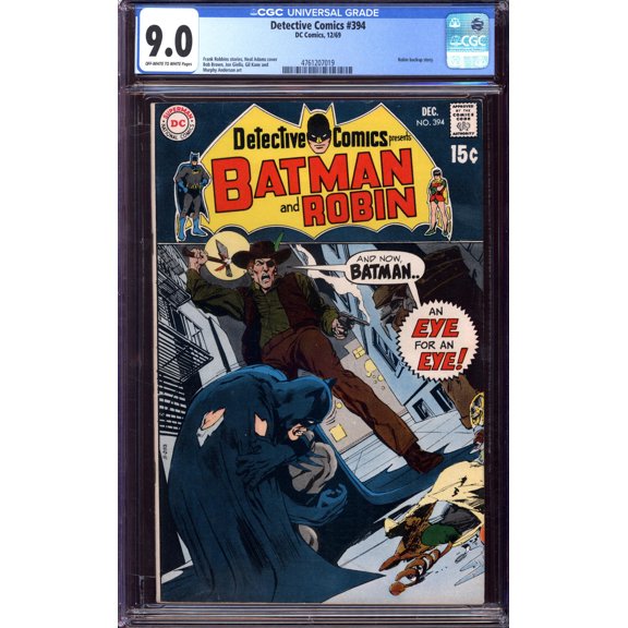 Detective Comics #394 - CGC 9 Comic Book
