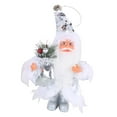 thumbnail image 2 of Decoración Colgante de Árbol de Navidad BLESIY Estatuilla de Papá Noel Sombrero de Lentejuelas Blancas, 2 of 8