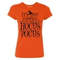 thumbnail image 2 of P&B It's Just A Bunch of Hocus Pocus Women's T-shirt, XL, Orange | Halloween Costume Party Cosplay Accessory, 2 of 6
