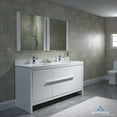 thumbnail image 3 of Milan 60" Double w/ Mirrors (Glossy White), 3 of 3