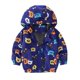 thumbnail image 1 of Gibobby Chamarra acolchada para niñasNiños pequeños Bebé Niñas Niños Manga Larga Estampados Chaqueta A De Viento Con Capucha Ligero Niños Abrigos Cortavi(Marina, 12-18 Meses), 1 of 4