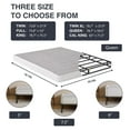 9 Inch Queen Size Box Spring with Fabric Cover, Sturdy Mattress ...