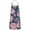 Pioneer Flower Floral-3, variant on Pioneer Flower Floral Print Pattern Apron-Garden Aprons for Women with Pockets-Cotton Linen Waterproof Kitchen Cooking Gardening Aprons Adjustable for Kitchen,Cooking,BBQ and Salon 33x27 Inch