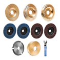 thumbnail image 2 of Discos de amoladora con llave de amoladora, herramienta de muñón de alto rendimiento, accesorios de muelas para tallar, 2 of 9